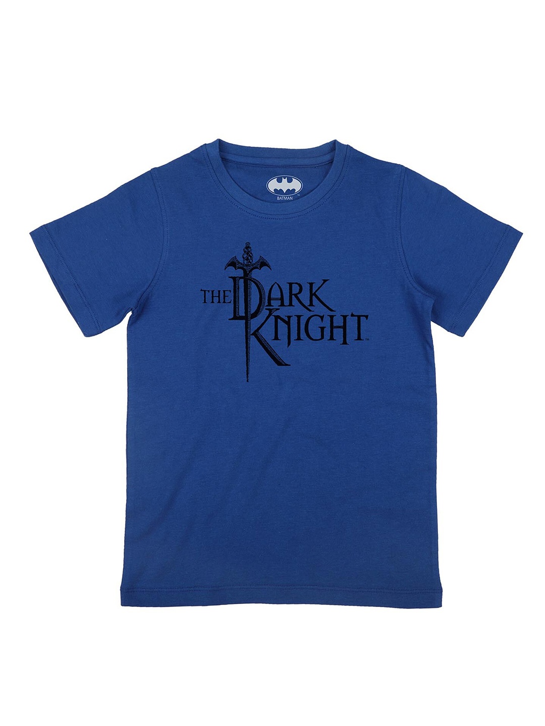 

Batman Boys Blue Typography Printed Pure Cotton T-shirt