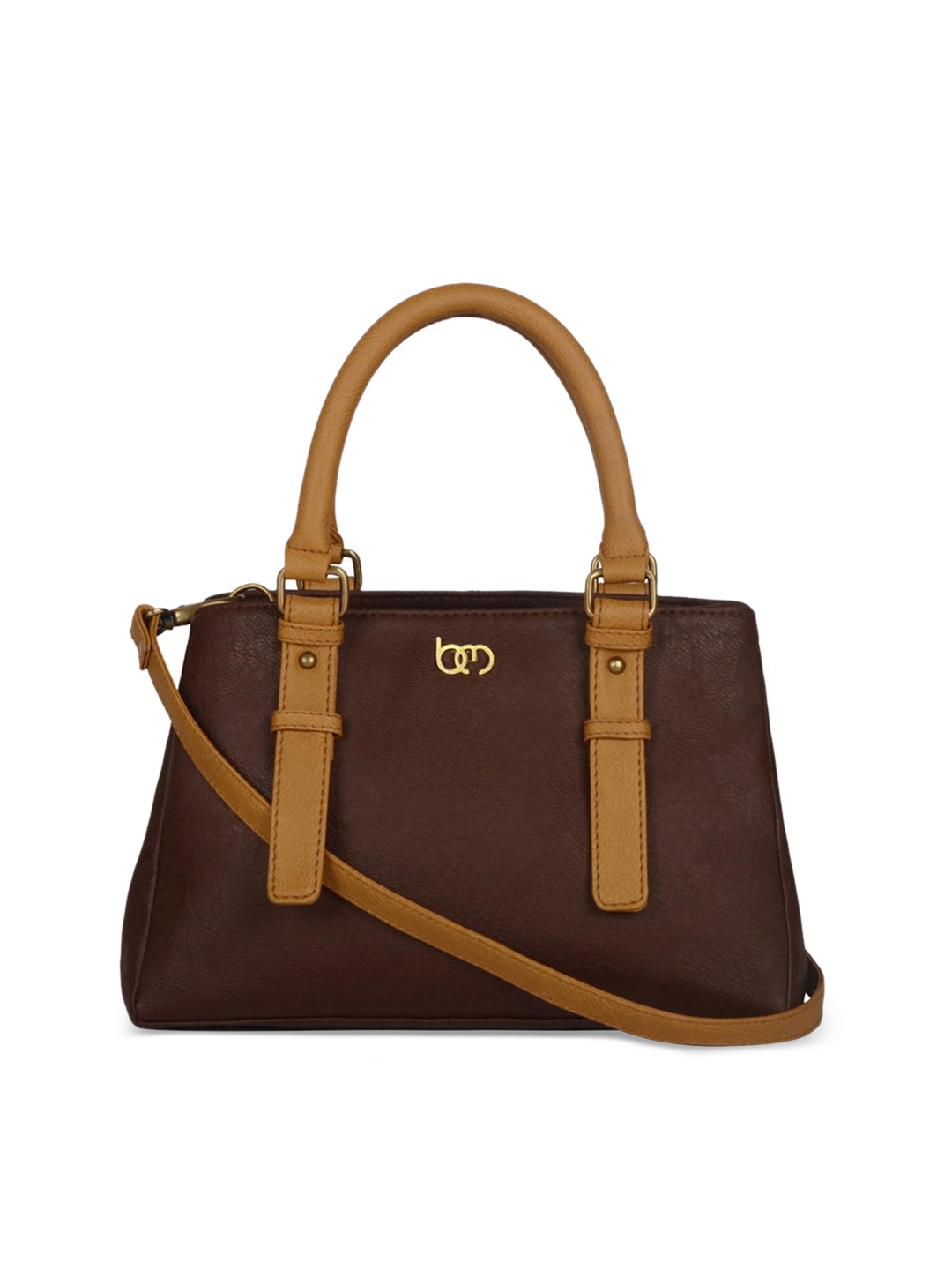 

Bagsy Malone Brown PU Structured Handheld Bag