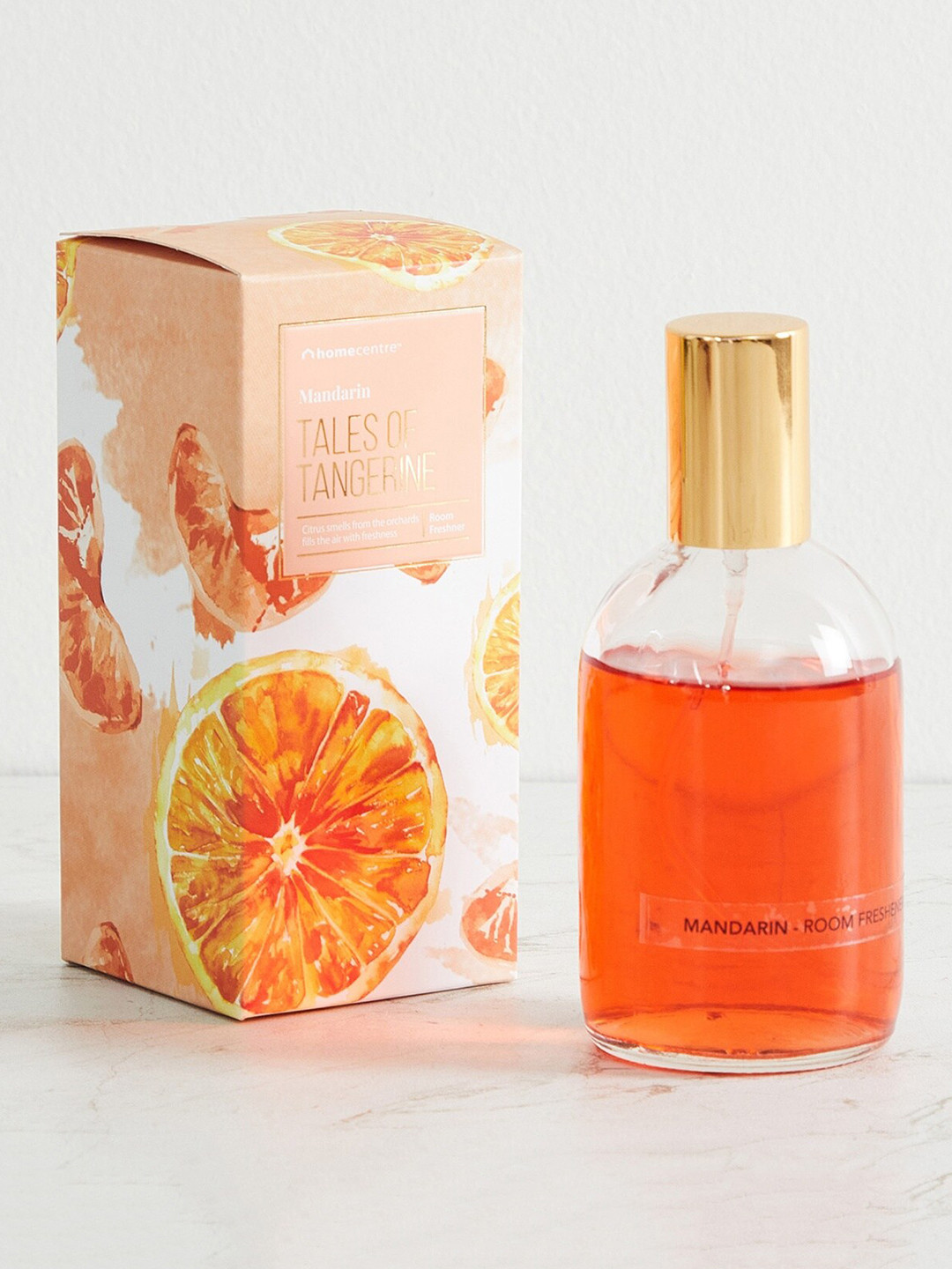 

Home Centre Redolence Mandarin Room Spray, Orange