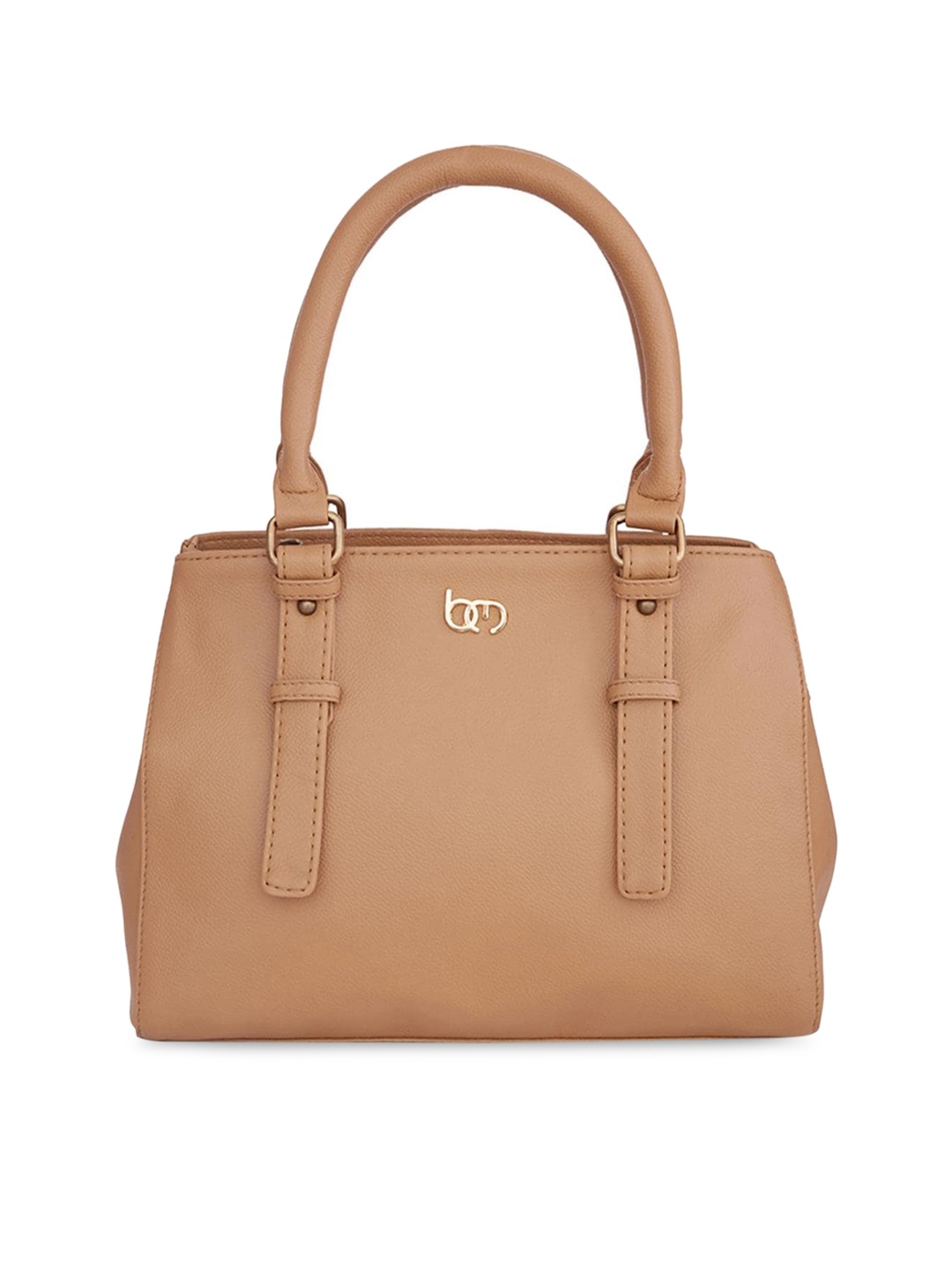 

Bagsy Malone Beige PU Structured Handheld Bag