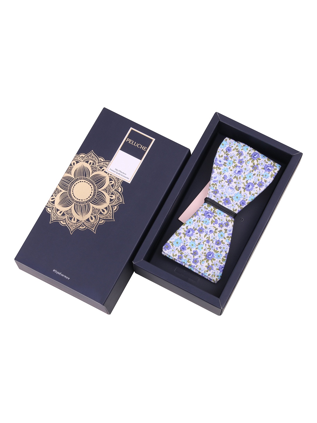 

PELUCHE Men Purple Printed Bowtie