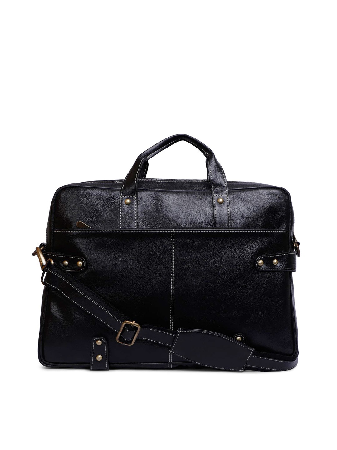 

Bagsy Malone Unisex Black Textured 15 Inch Laptop Bag