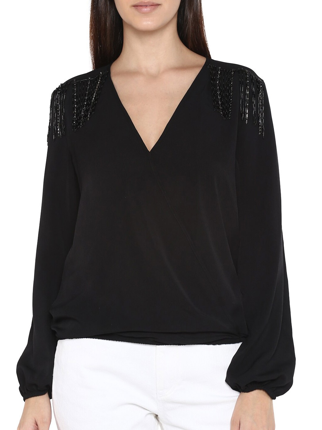 

LIU JO Black Regular Top