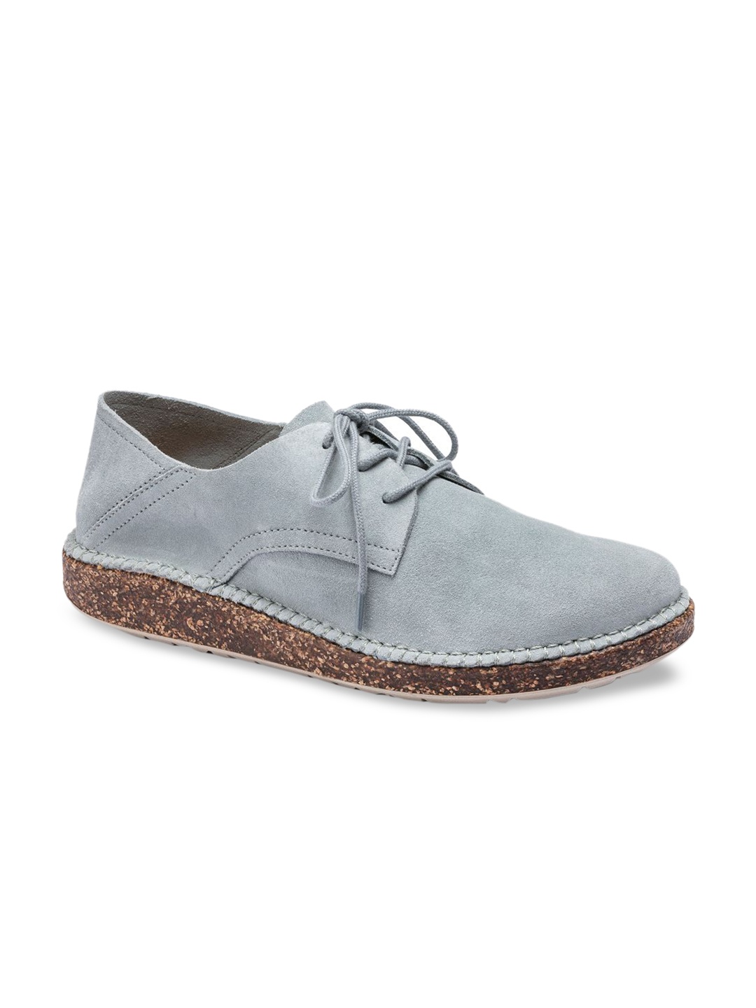 

Birkenstock Gary Suede Leather Grey Narrow Width Unisex Shoes