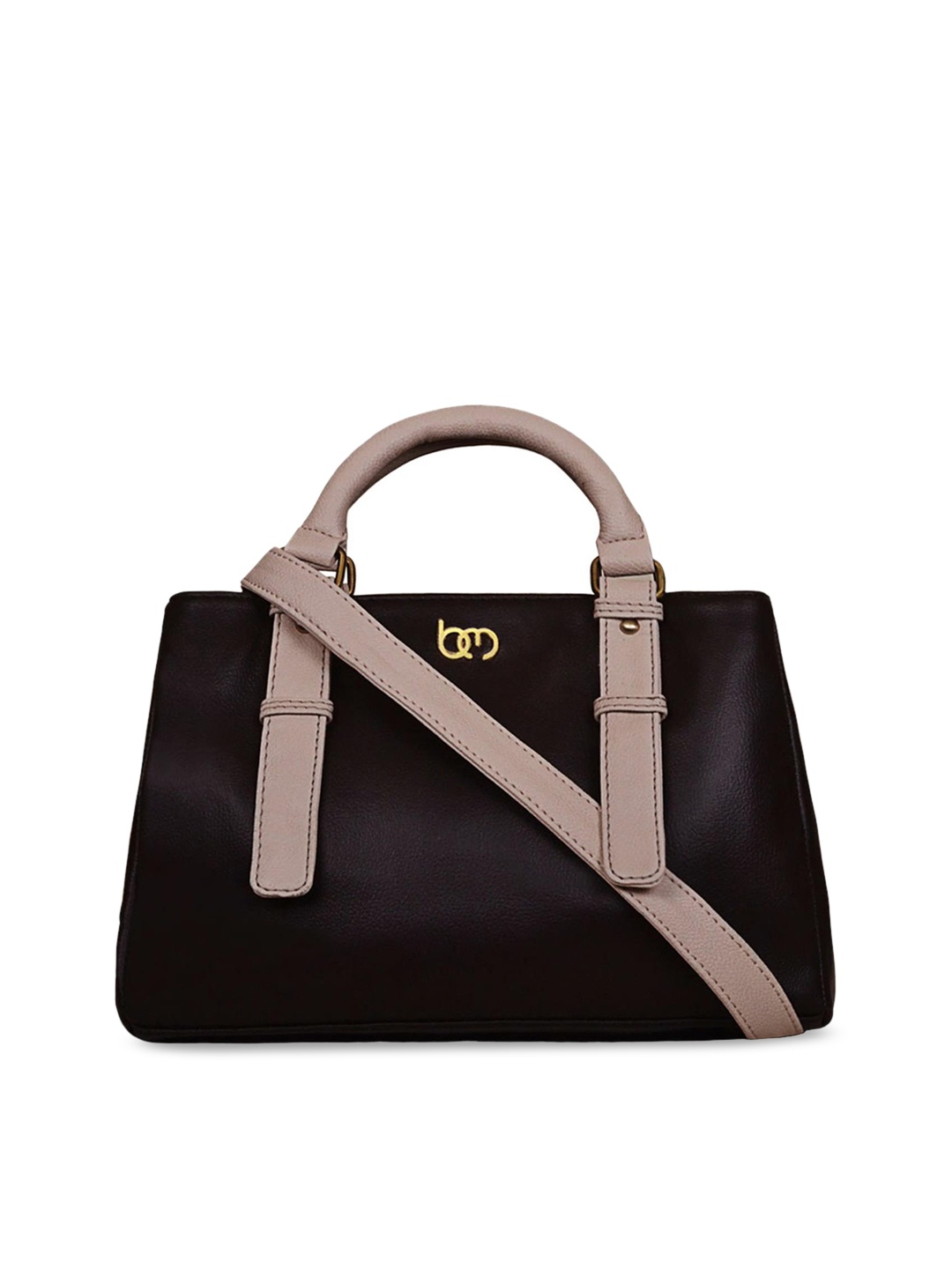 

Bagsy Malone Brown PU Structured Handheld Bag