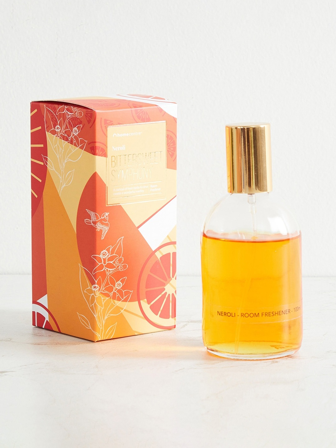

Home Centre Yellow Solid Neroli Redolence Room Spray 100 ml