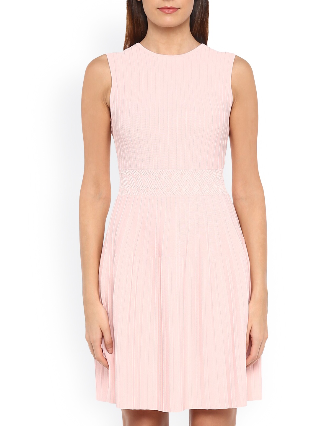 

Ted Baker Pink Solid Dress
