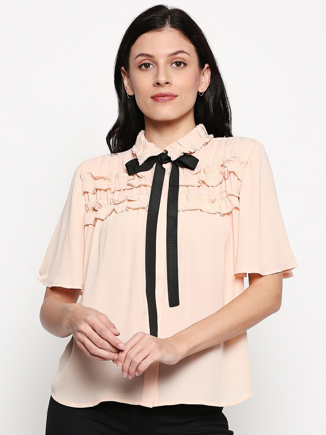 

People Peach Regular Top