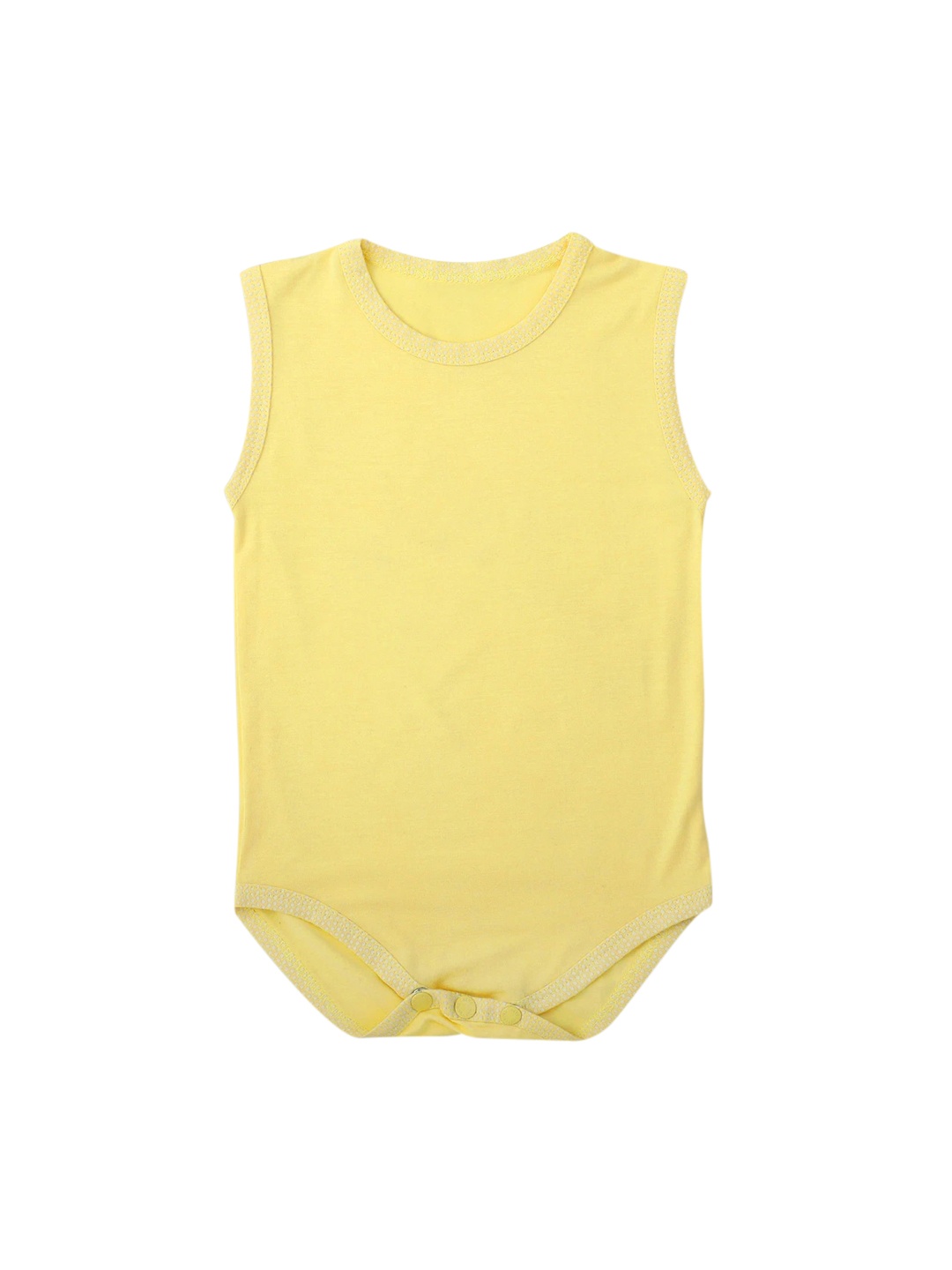 

Softsens Infants Boys Yellow Bamboo Stretch Bodysuit