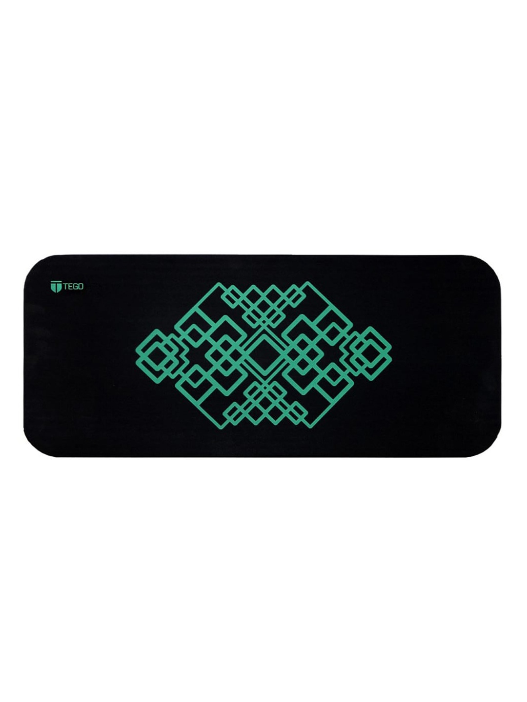 

TEGO Unisex Black & Green Printed Raise Cushioned Strength Pad