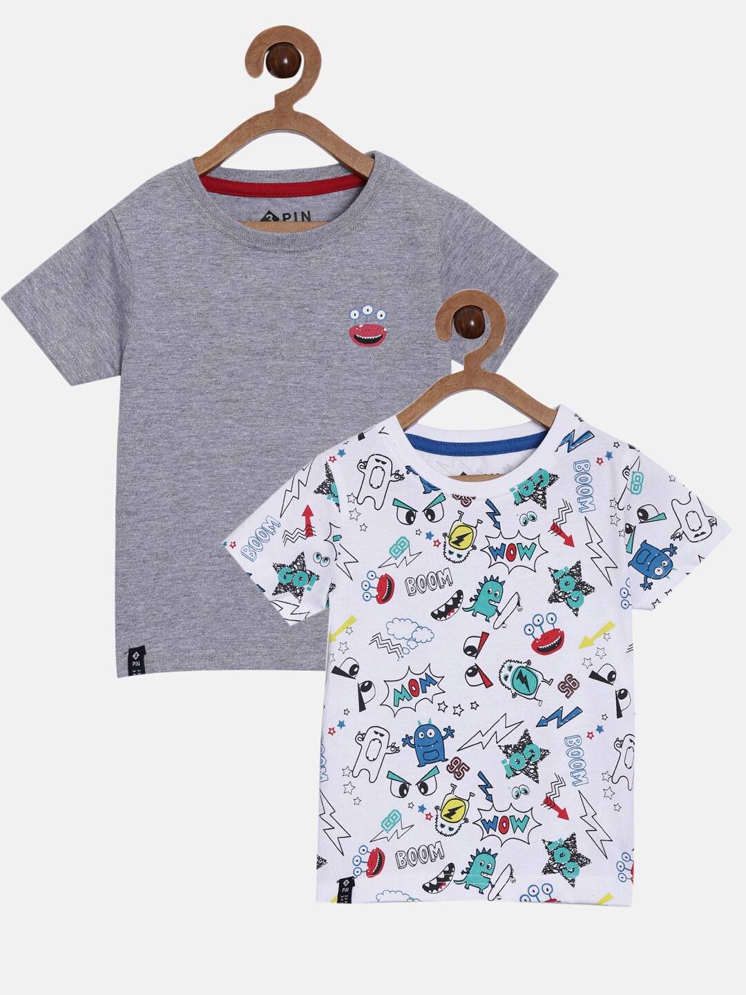 

3PIN Boys Multi Printed T-shirt