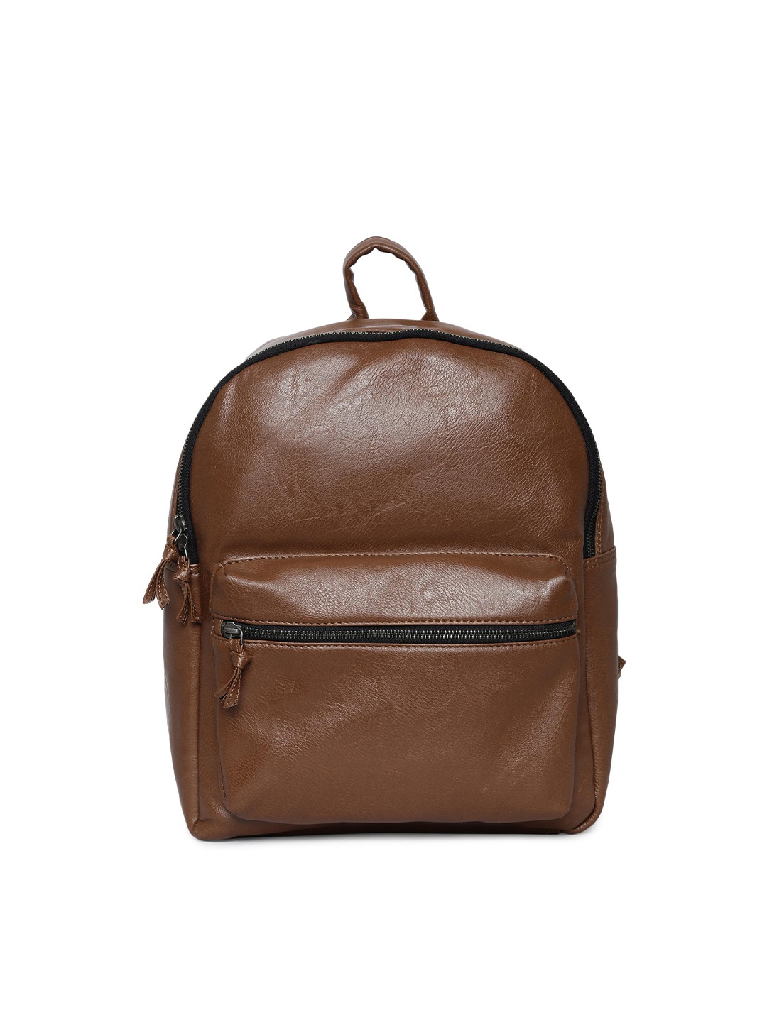 

Bagsy Malone Women Brown Solid Backpack
