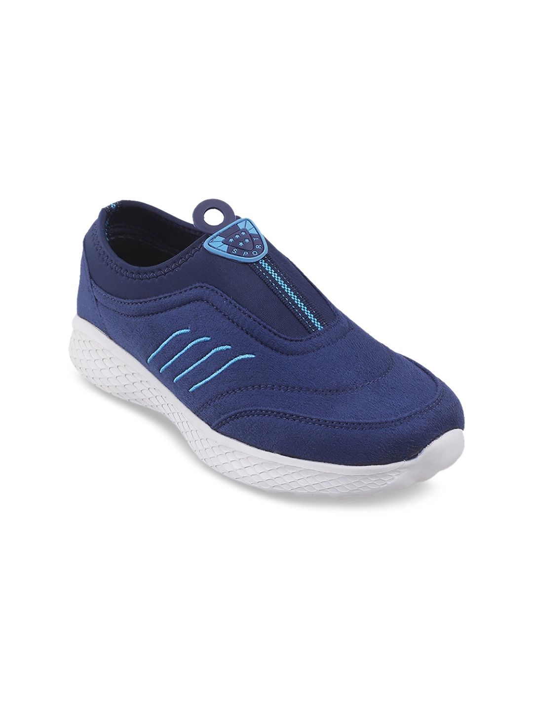 

Mochi Women Blue Slip-On Sneakers
