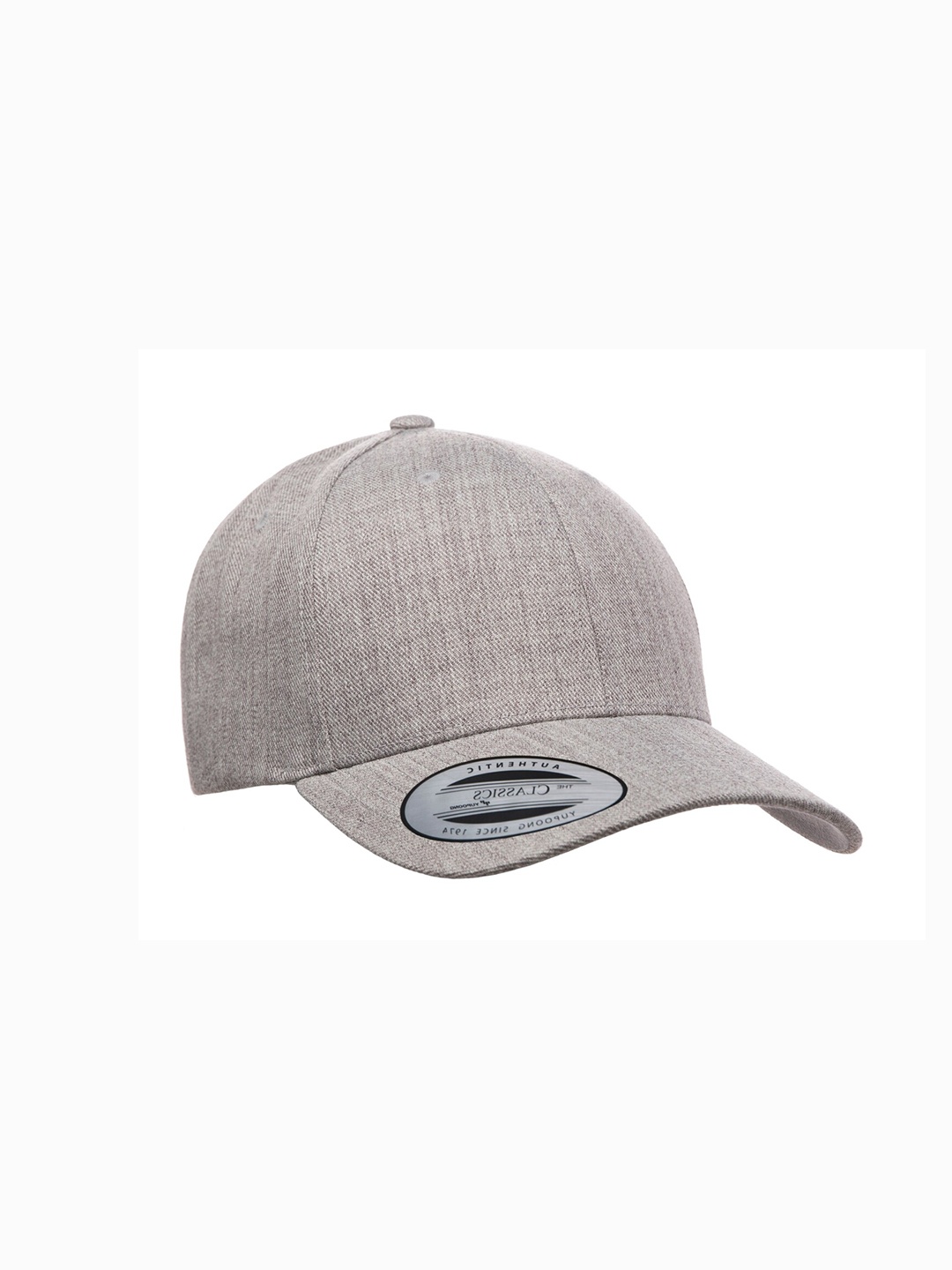 

FLEXFIT Unisex Grey Melange Printed Baseball Cap
