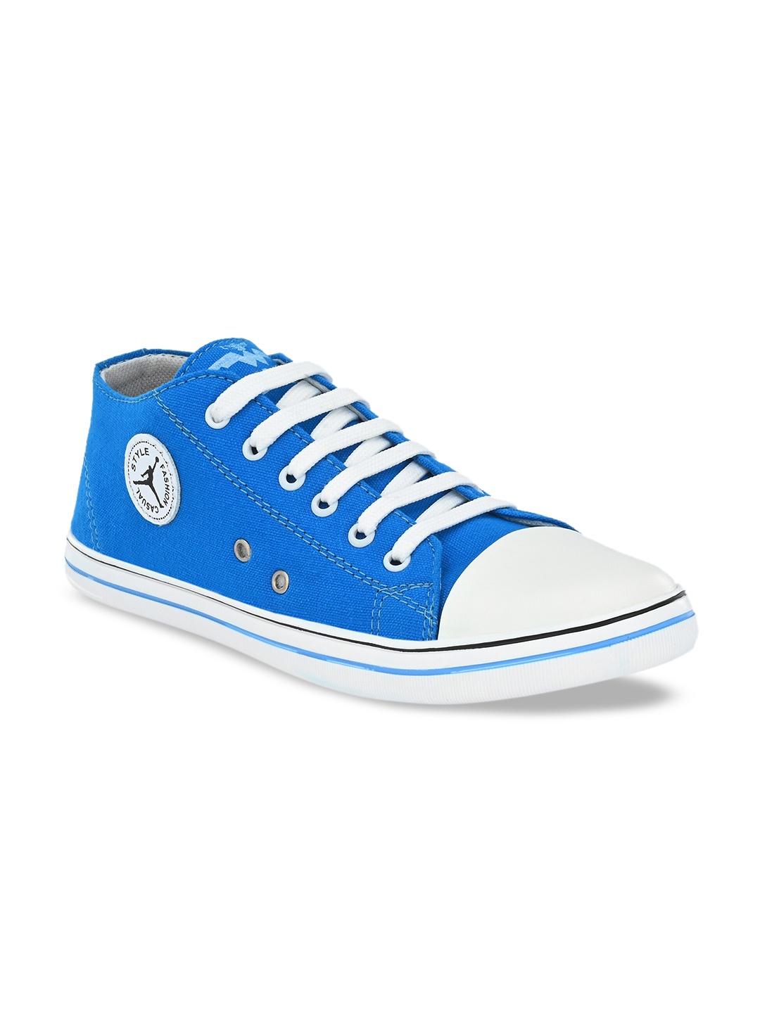 

Absolutee Shoes Men Blue Colourblocked Sneakers