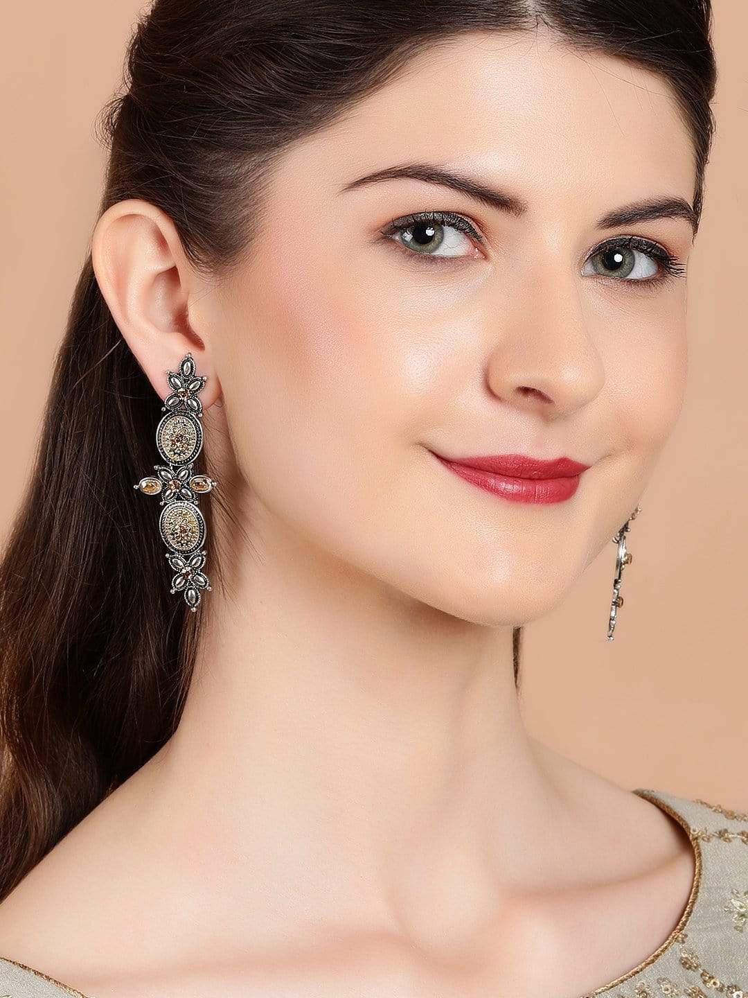 Rubans Silver Classic Drop Earrings