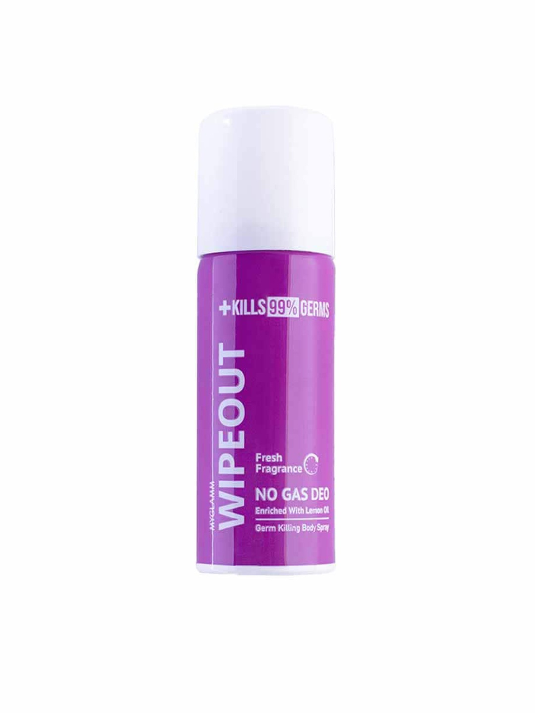 

MyGlamm WIPEOUT Germ Killing Body Spray-40ml, Transparent