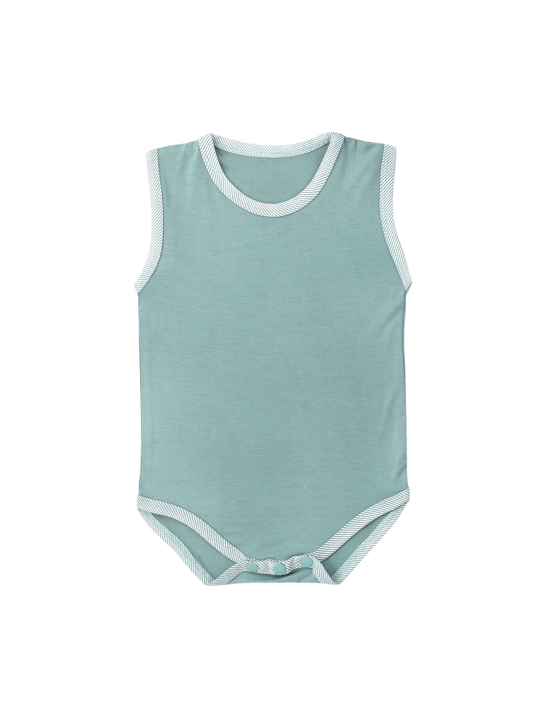 

Softsens Infant Boys Teal Green Solid Bodysuit