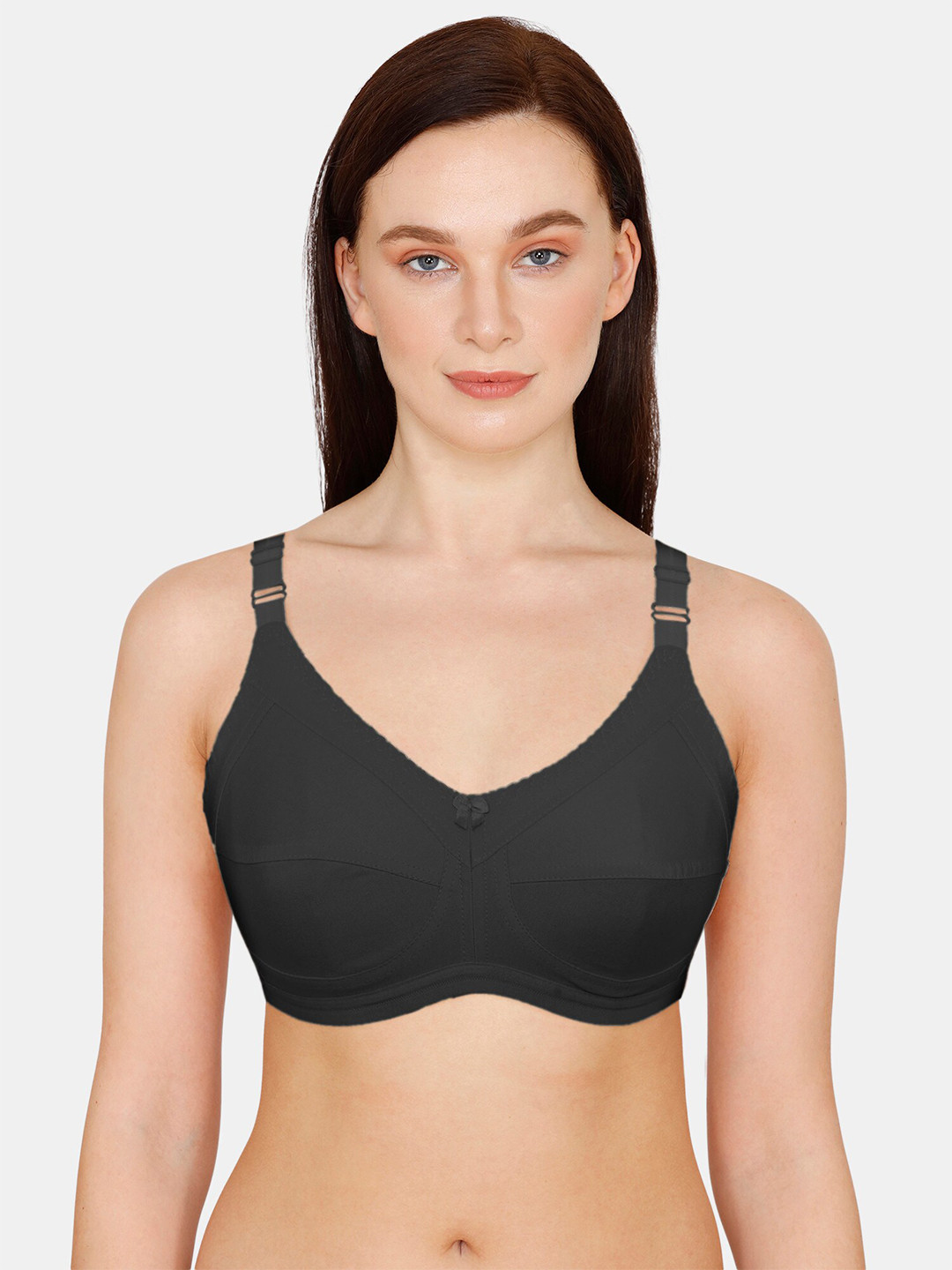 

Rosaline by Zivame Black Full Coverage T-shirt Bra
