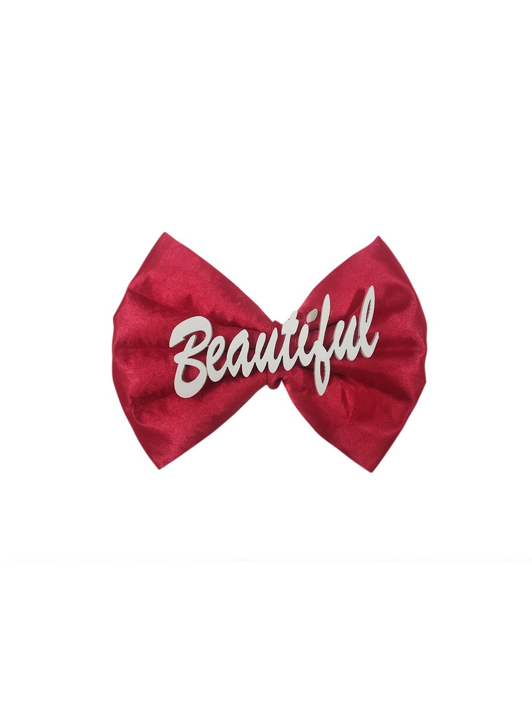 

ONE on ONE Girls Red & White Embellished Alligator Hair Clip