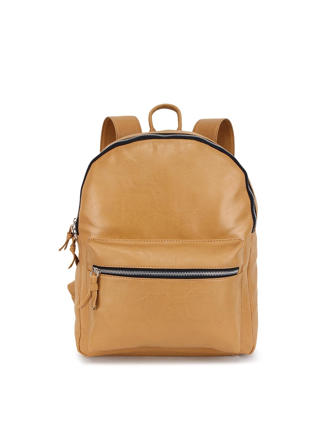 

Bagsy Malone Women Brown Solid Backpack