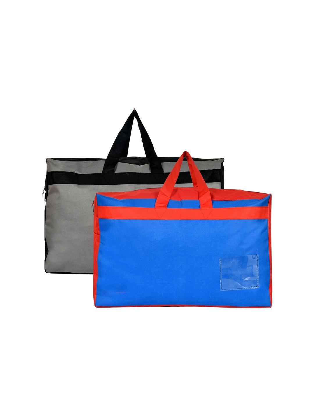 

Kuber Industries Set Of 2 Solid Water Resistant Storage Organisers, Red