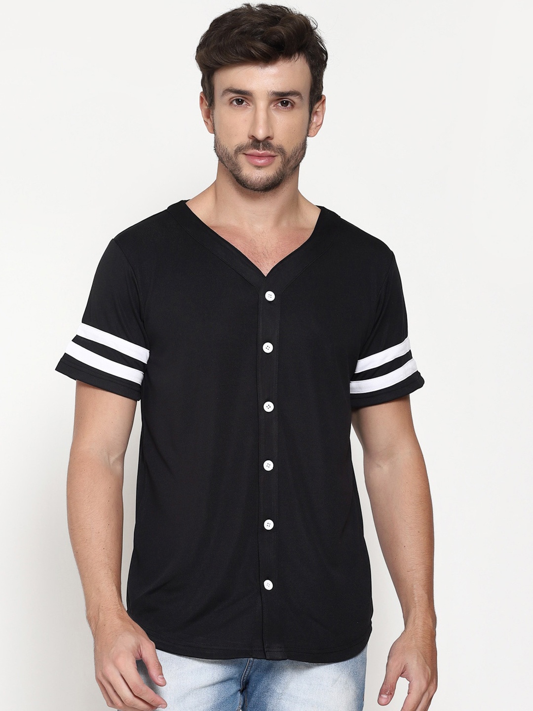 

PAUSE SPORT Men Black Casual Shirt