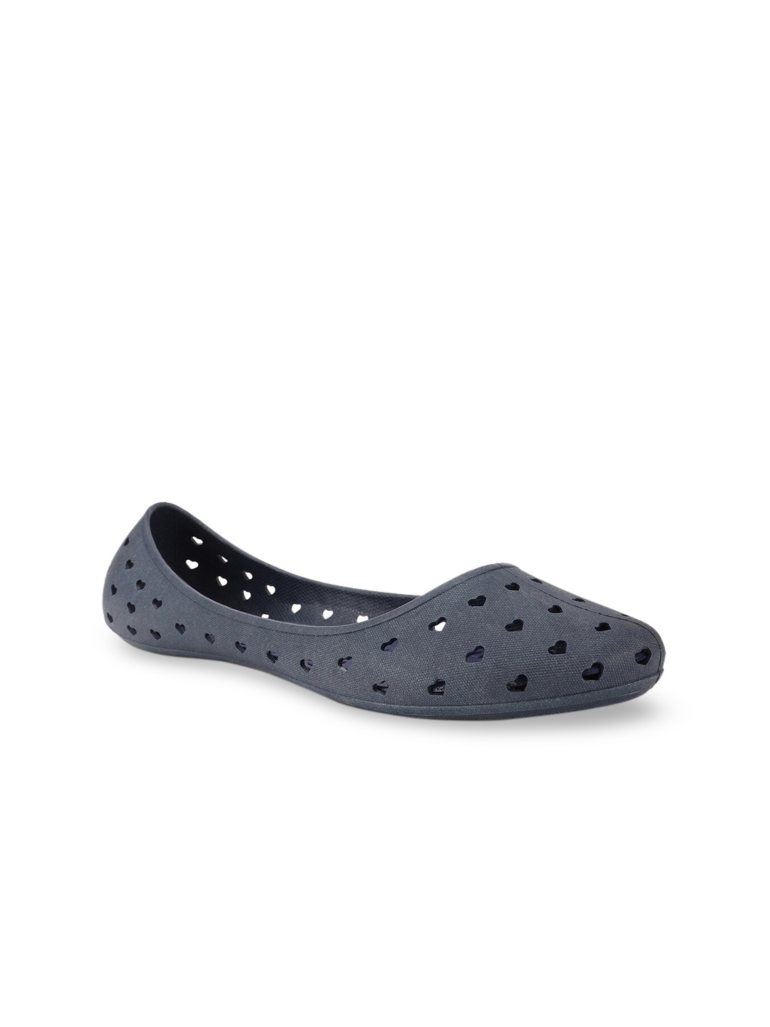 

Sandak by Bata Women Blue Ballerinas with Laser Cuts Flats