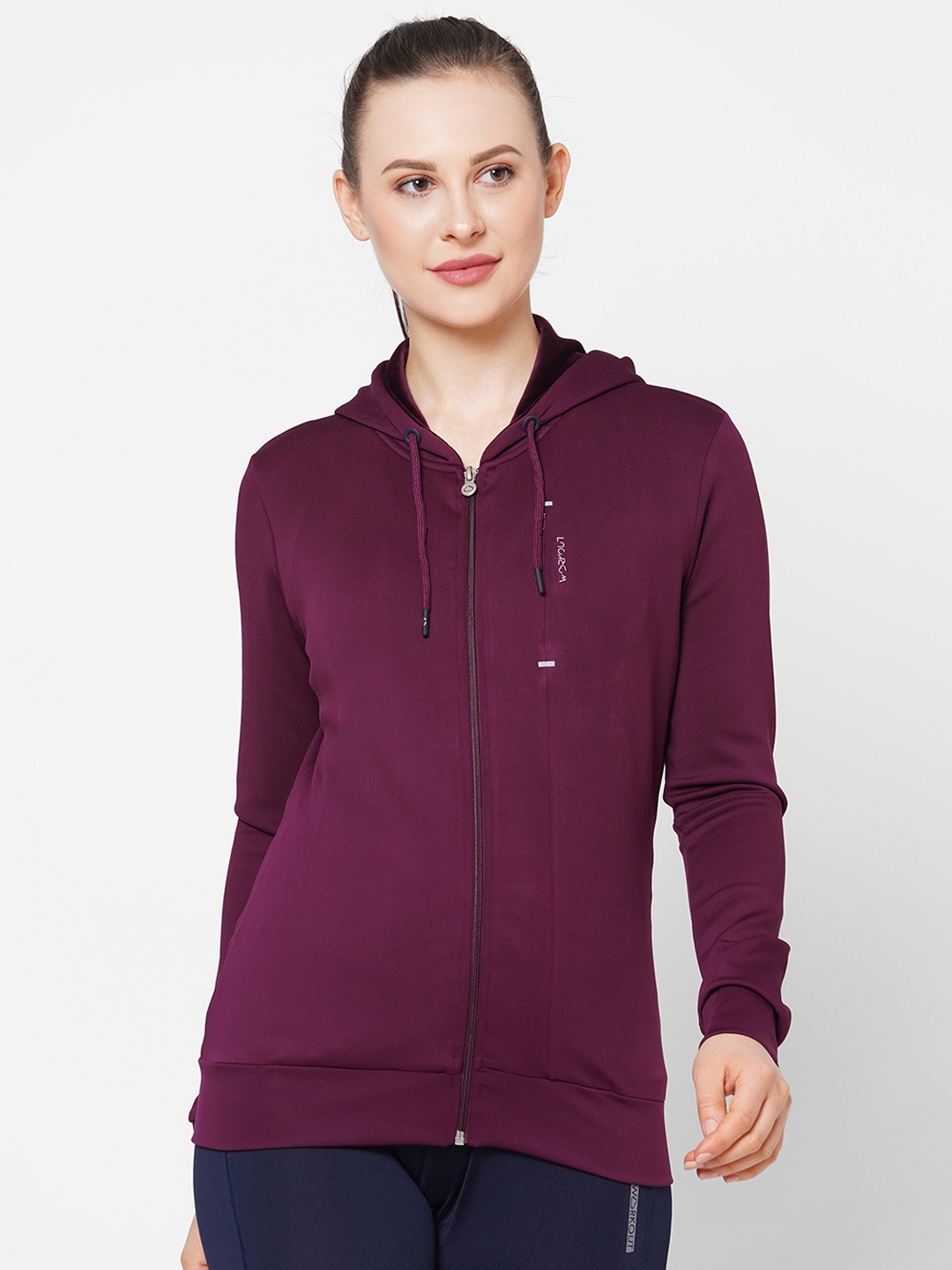 

Sweet Dreams Women Burgundy Hooded Sweatshirt