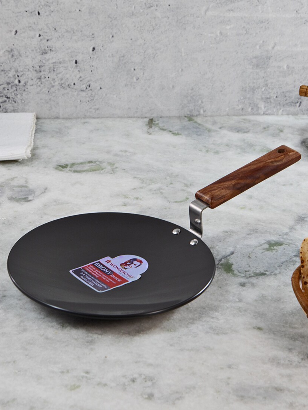 

Wonderchef Black Ebony Roti Tava 25cm