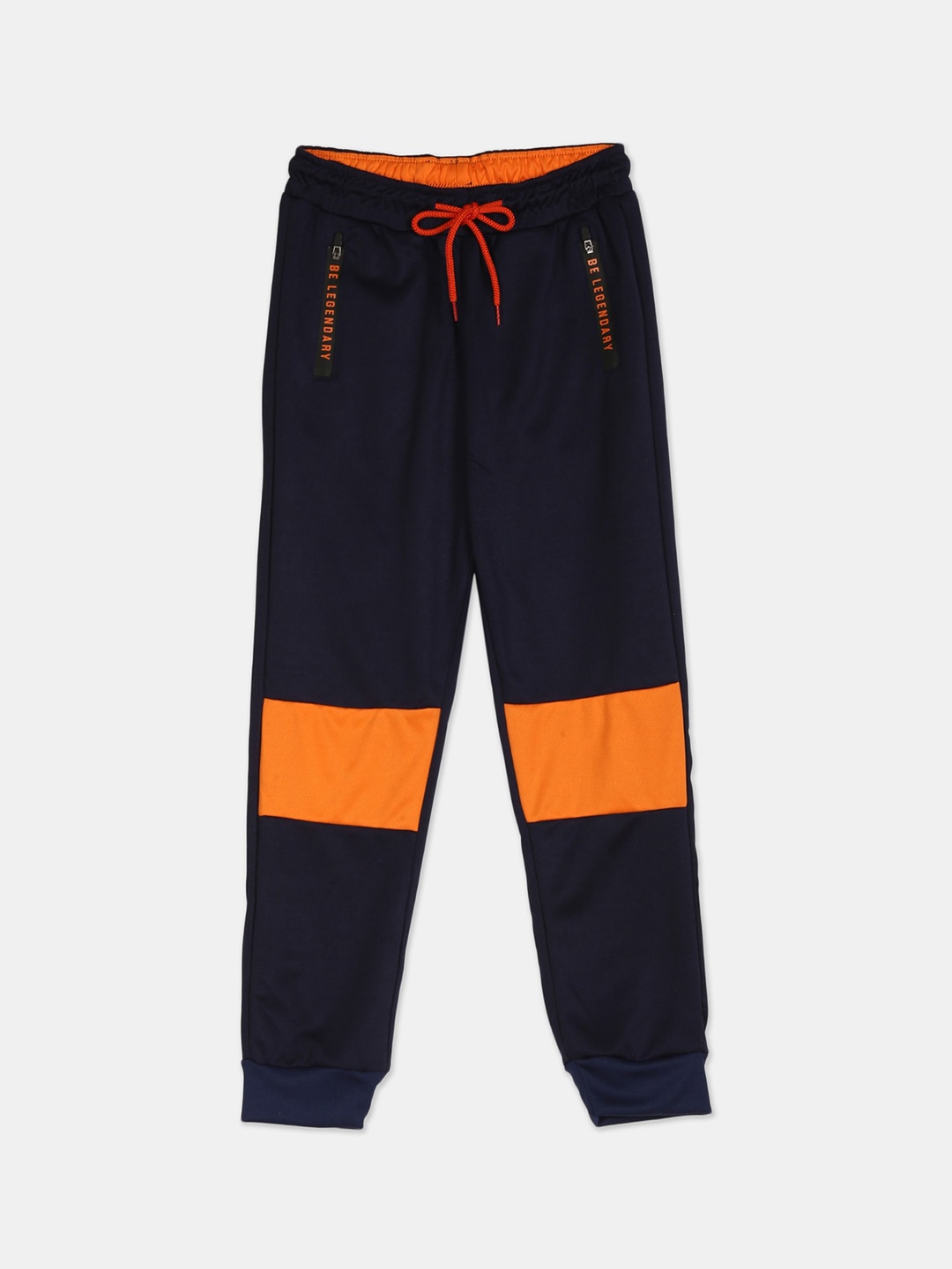 

Cherokee Boys Blue & Orange Colourblocked Joggers