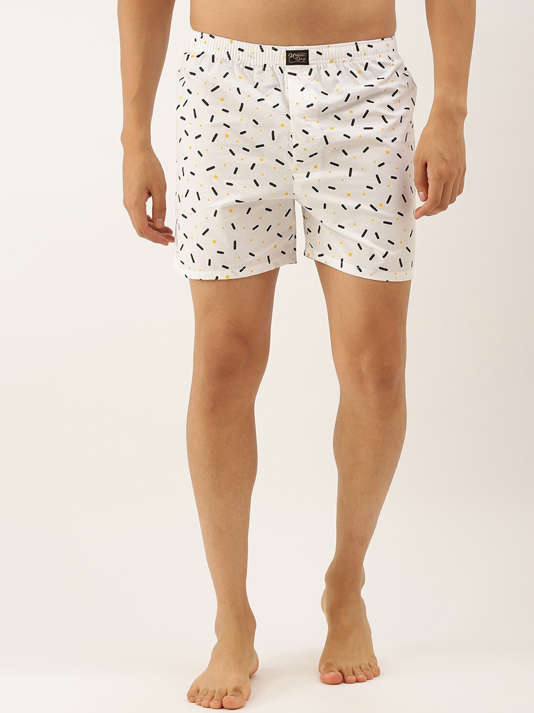 

Urban Dog Men Assorted Pure Cotton Woven Boxer UDBX422-M
