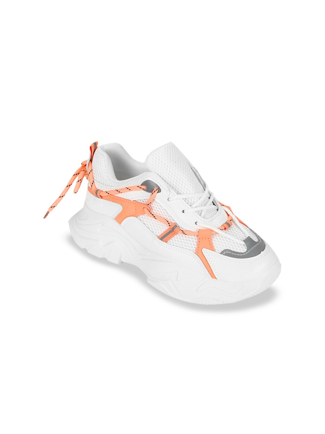 

Truffle Collection Women White PU Sneakers