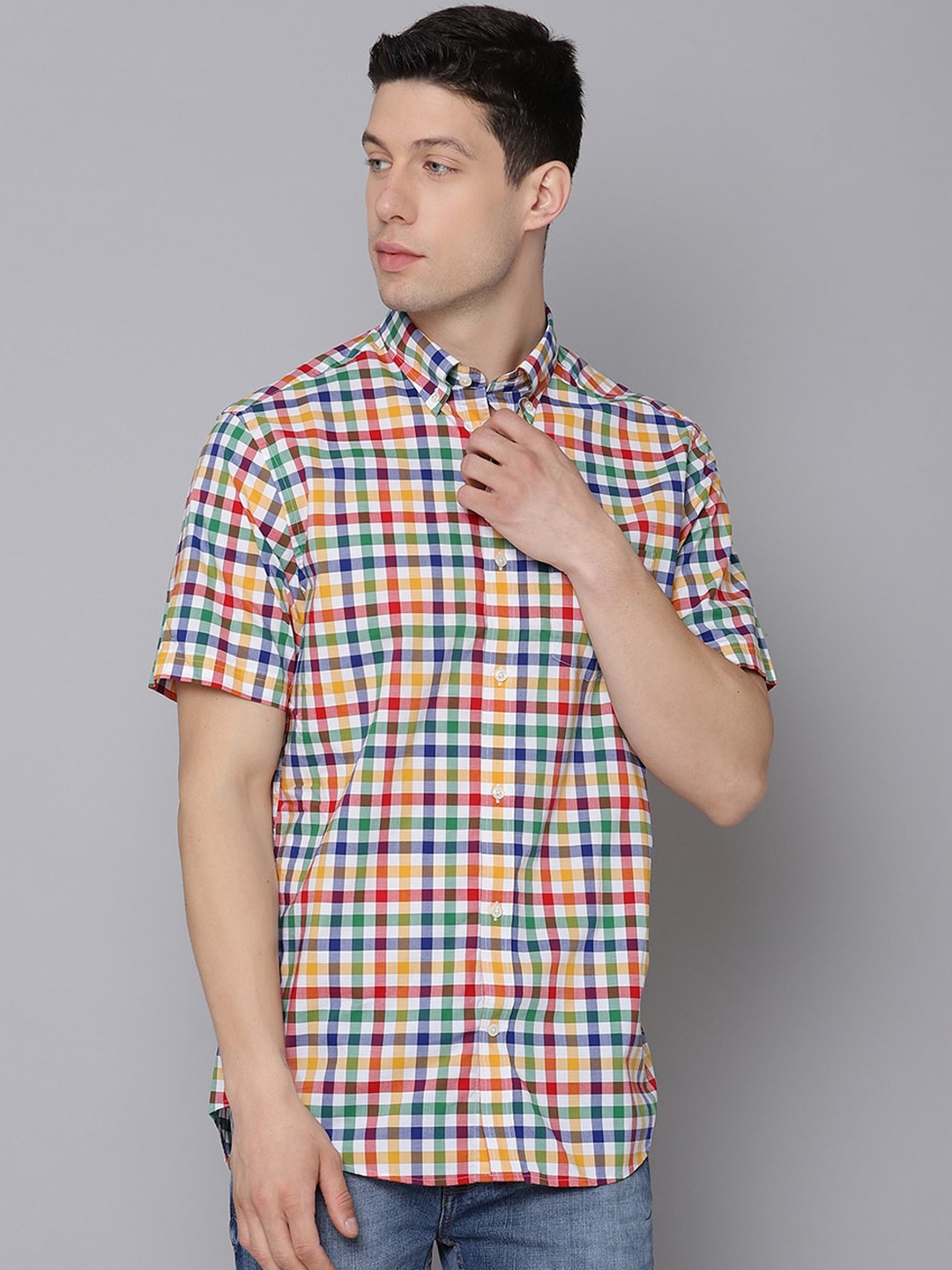 

GANT Men Multi-Coloured Checked Casual Shirt