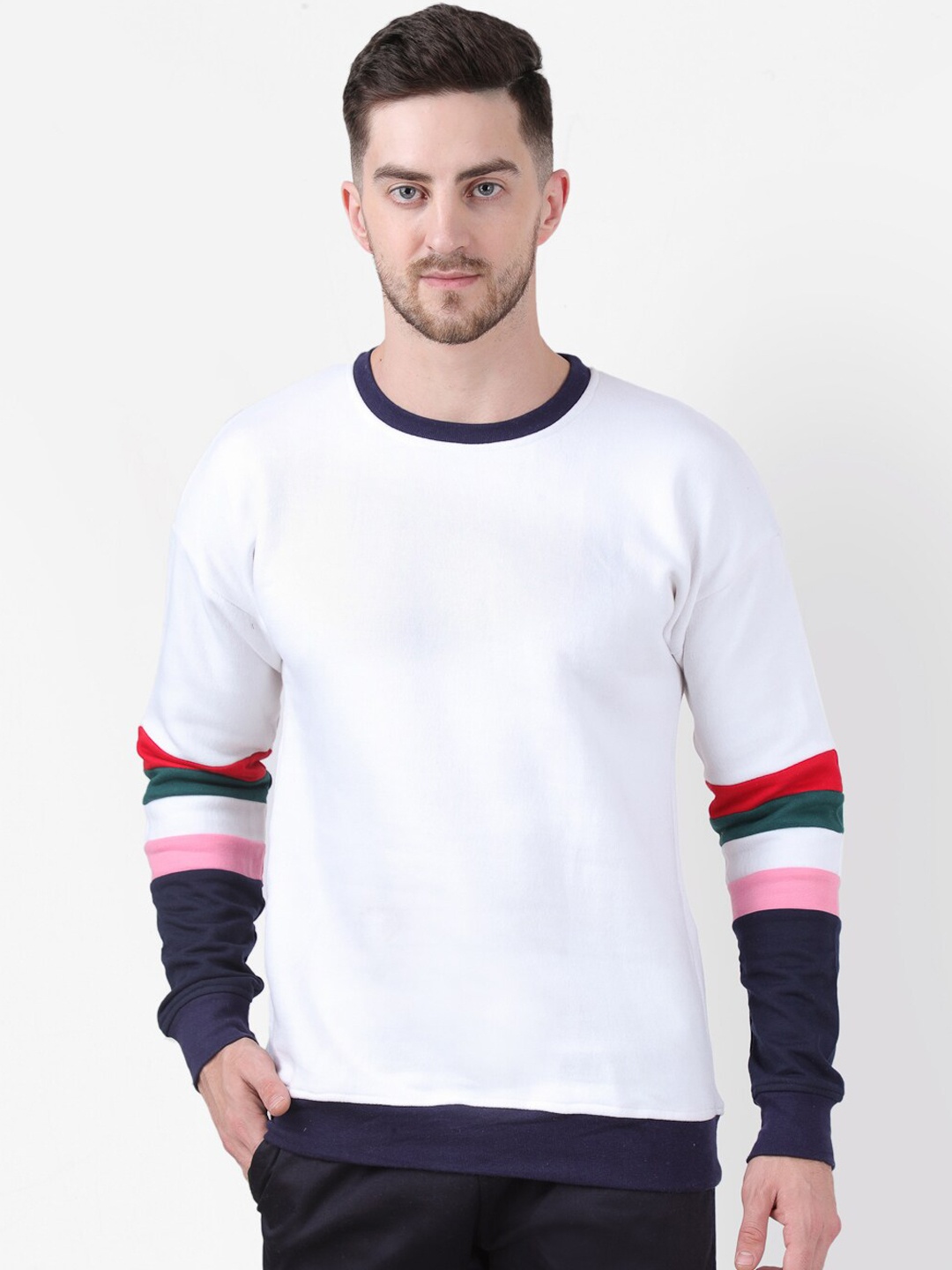

PAUSE SPORT Men Multi-Coloured Sweatshirt