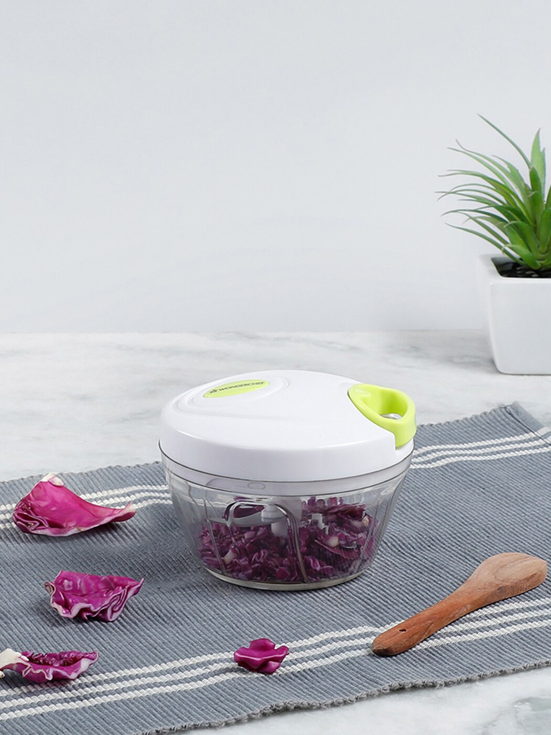 

Wonderchef White & Green Classic String Chopper