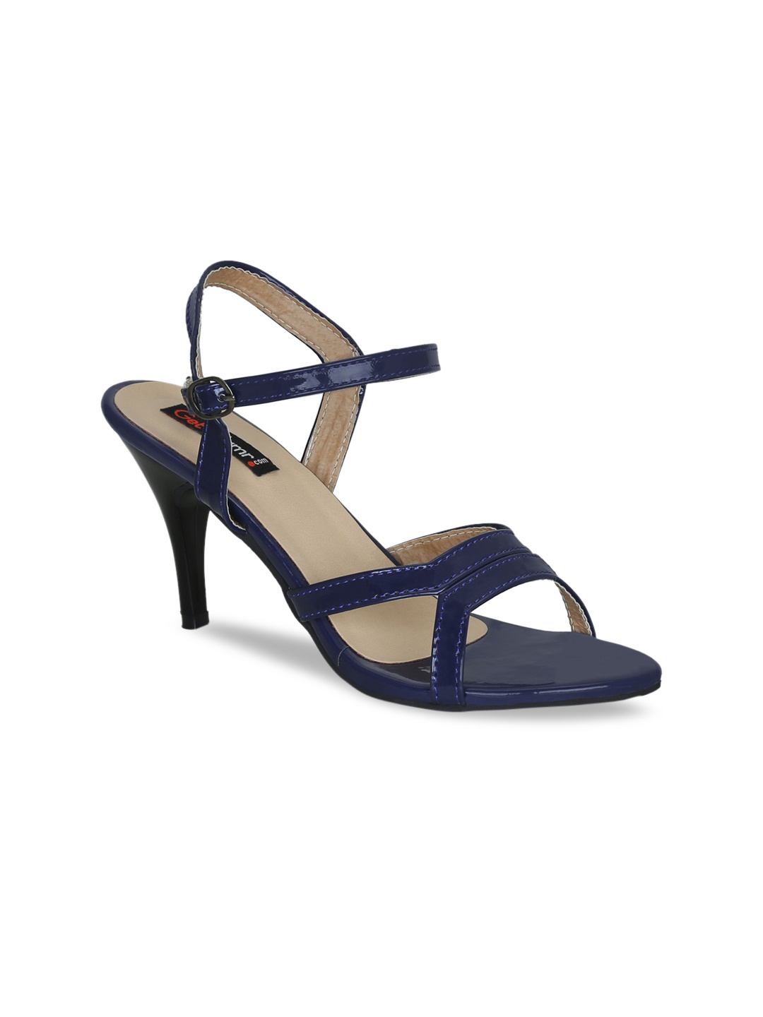 

Get Glamr Women Navy Blue Stiletto Sandals