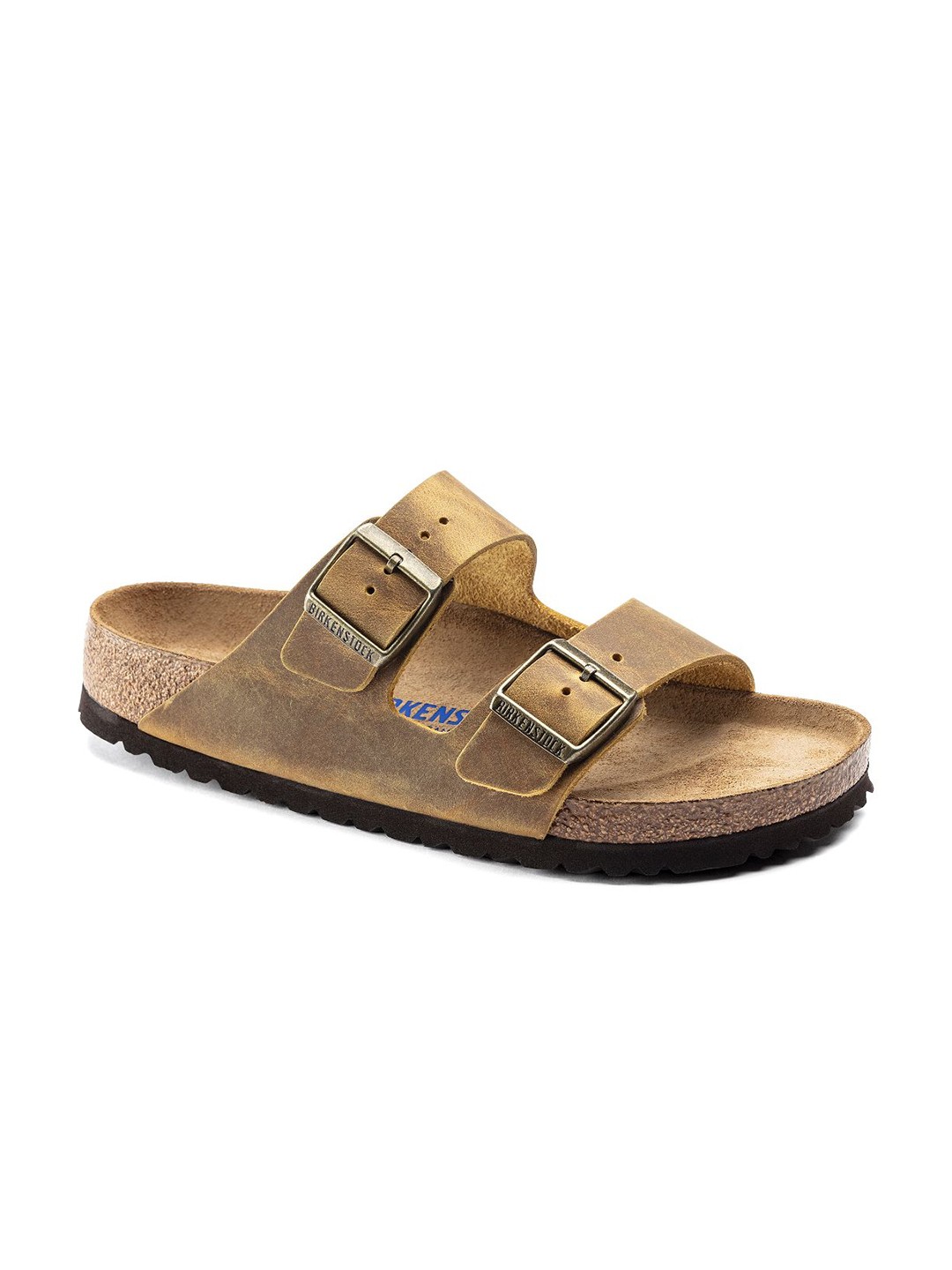 Birkenstock Unisex Gold-Toned Regular Width Arizona Suede Comfort Sandals