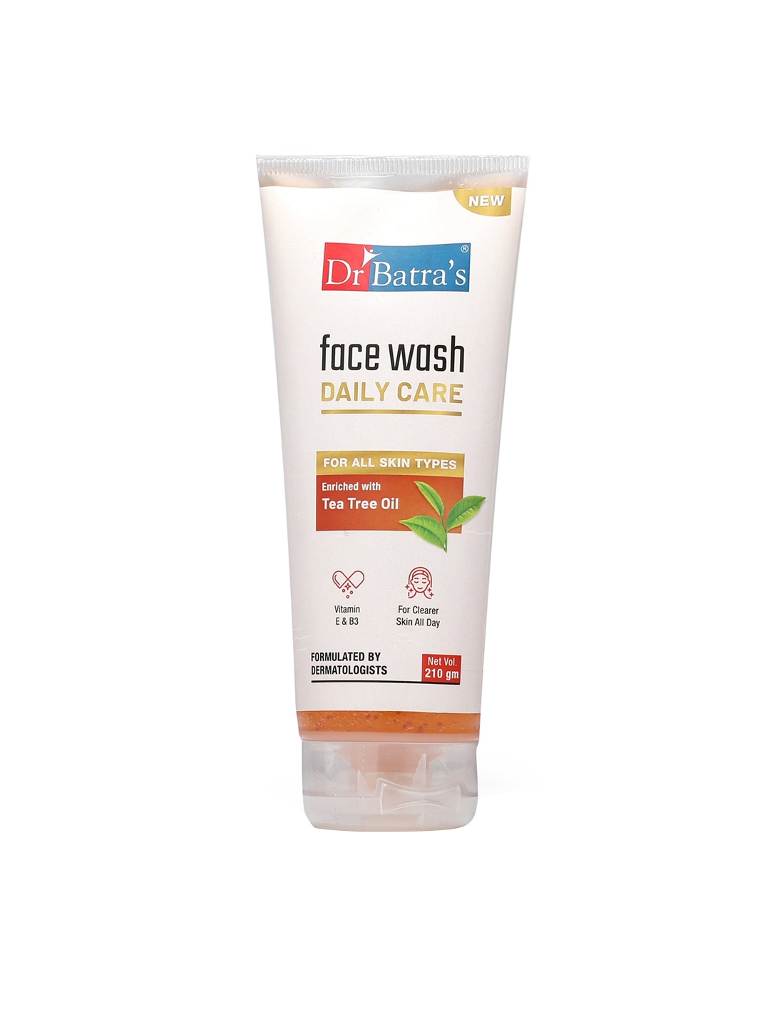 Dr Batra's Face Wash Daily Care - 210 gm, White