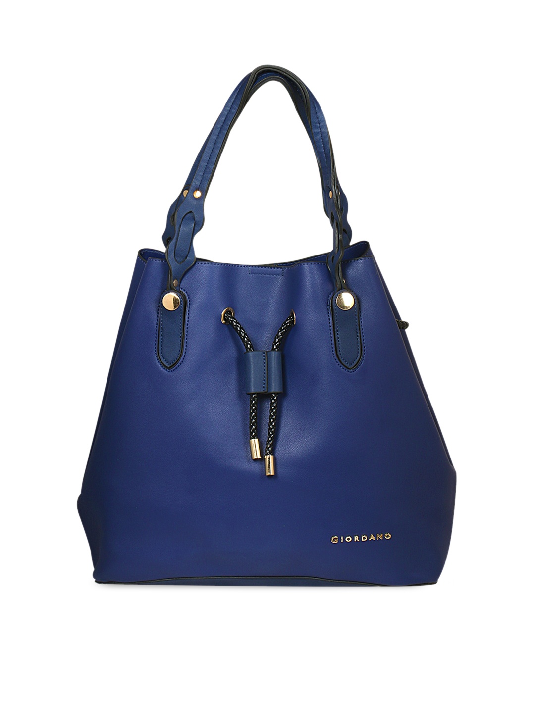 

GIORDANO Blue PU Structured Handheld Bag