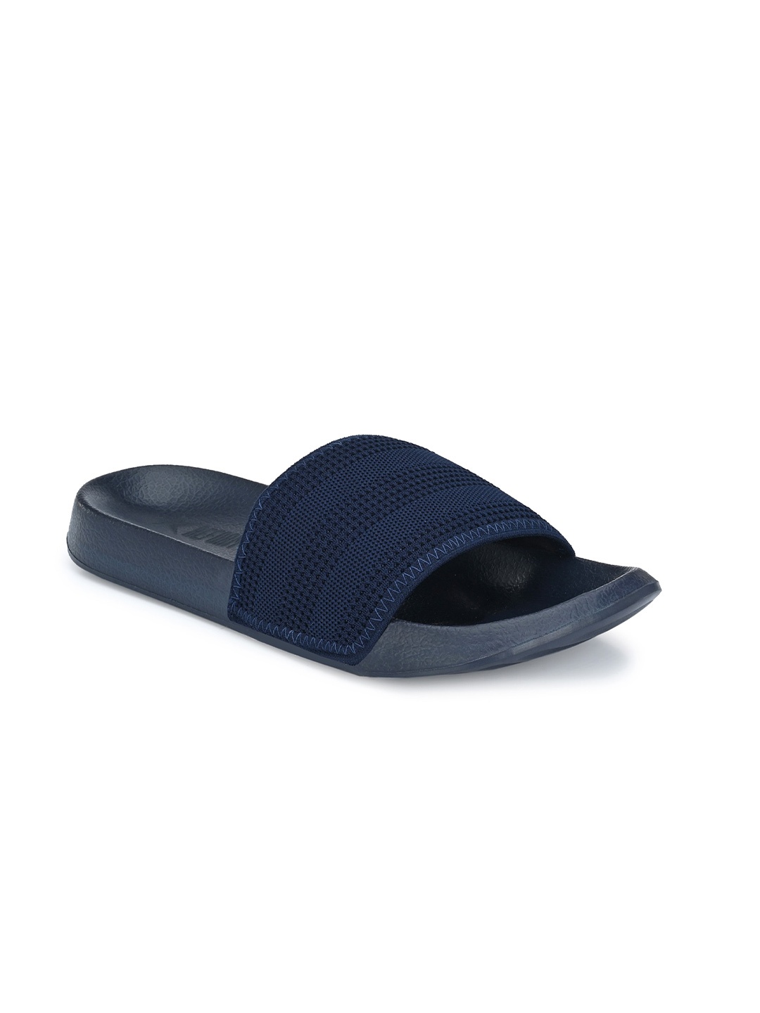 

REFOAM Men Navy Blue Rubber Sliders