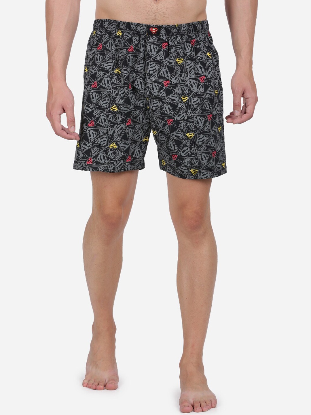 

DC Comics Men Pure Cotton Assorted Superman Printed Boxers