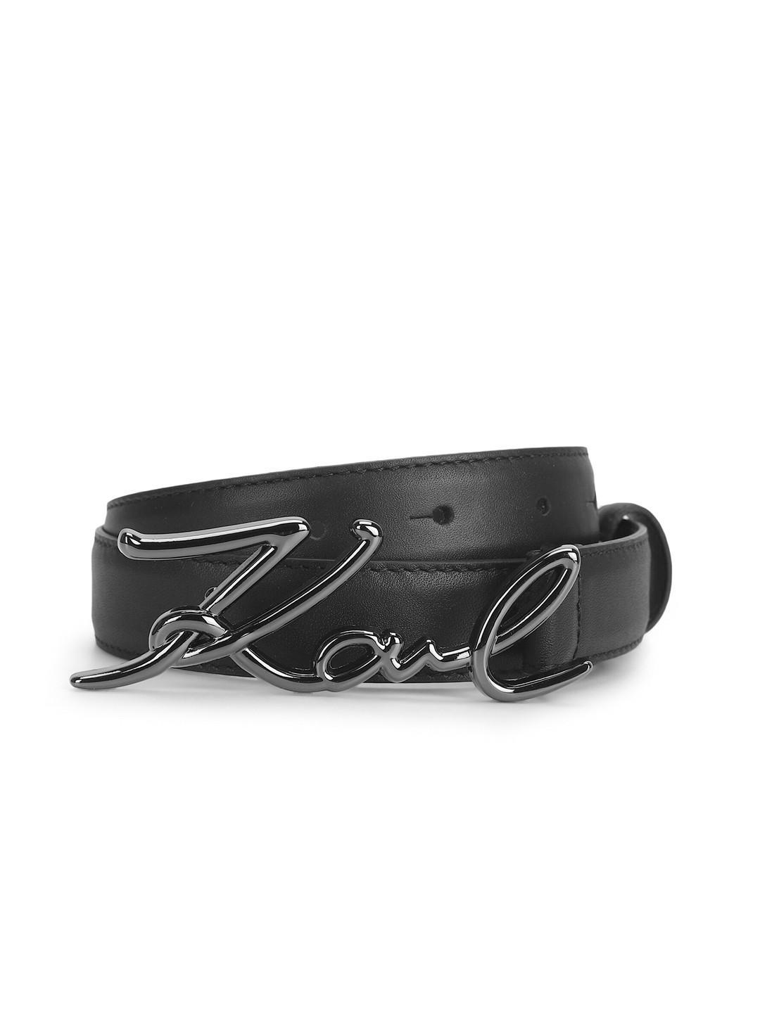 

Karl Lagerfeld Men Black Belt