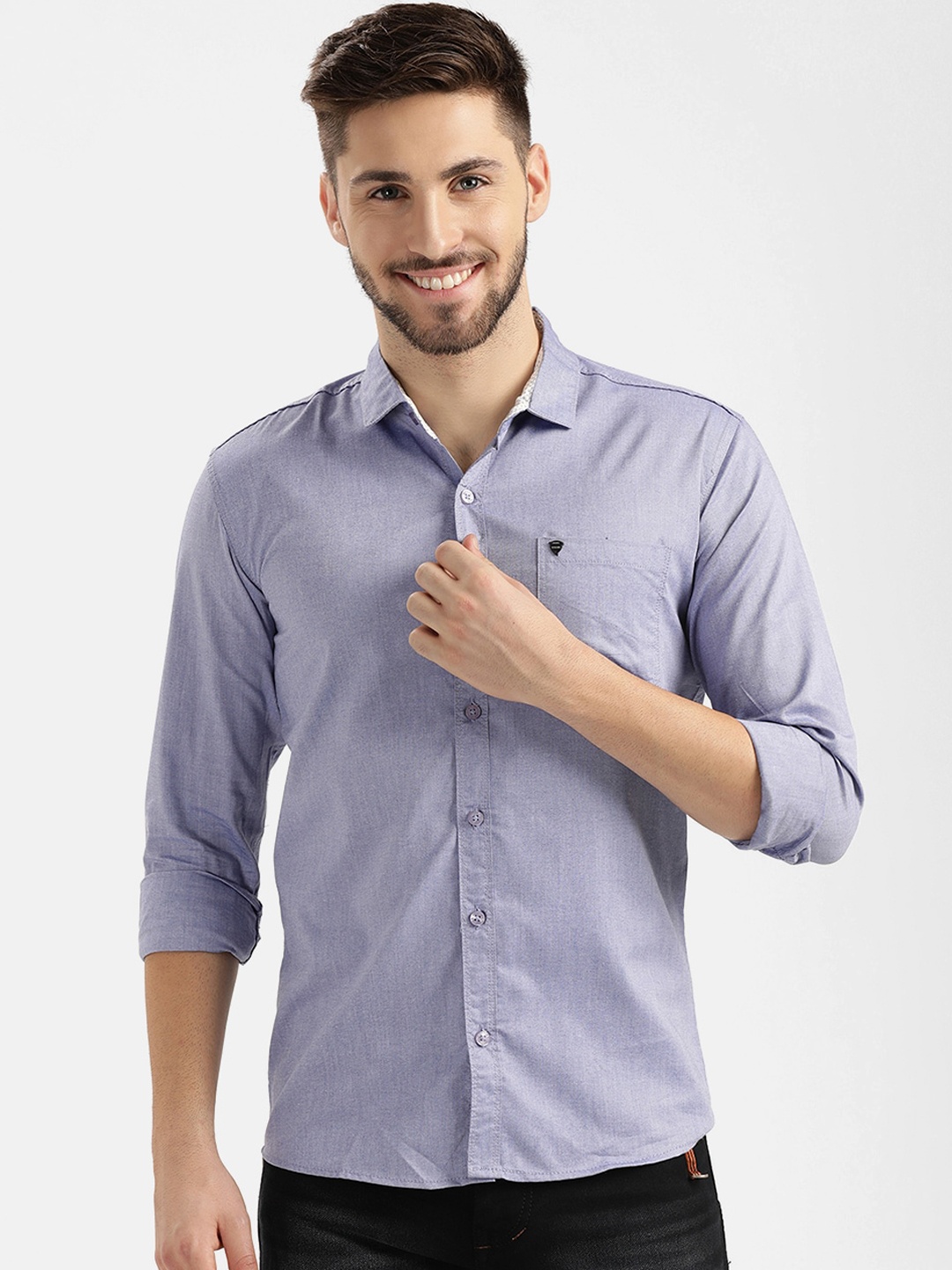 

V2 Value & Variety Men Blue Casual Shirt