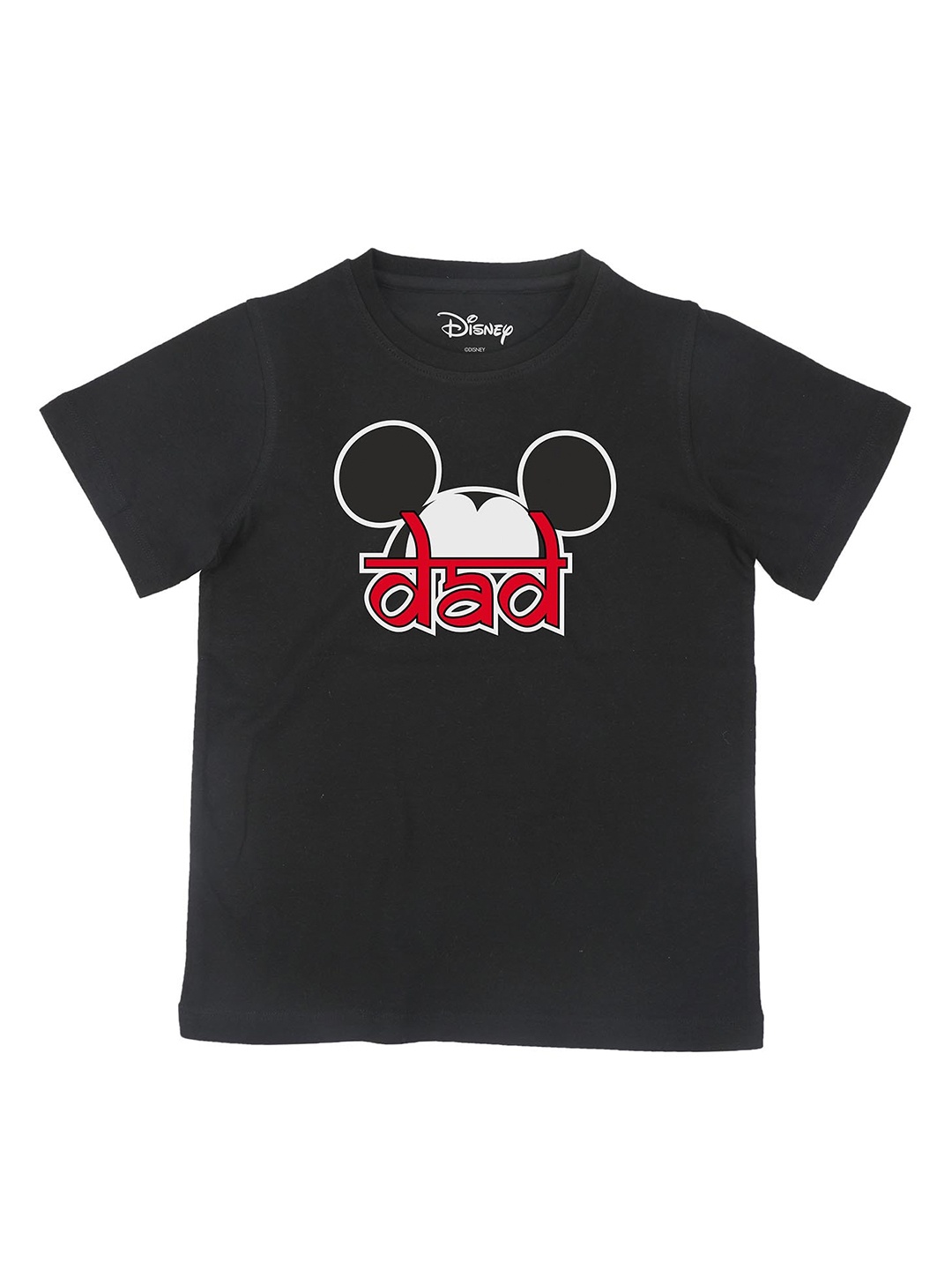 

Disney by Wear Your Mind Boys Black Graphic Printed T shirt