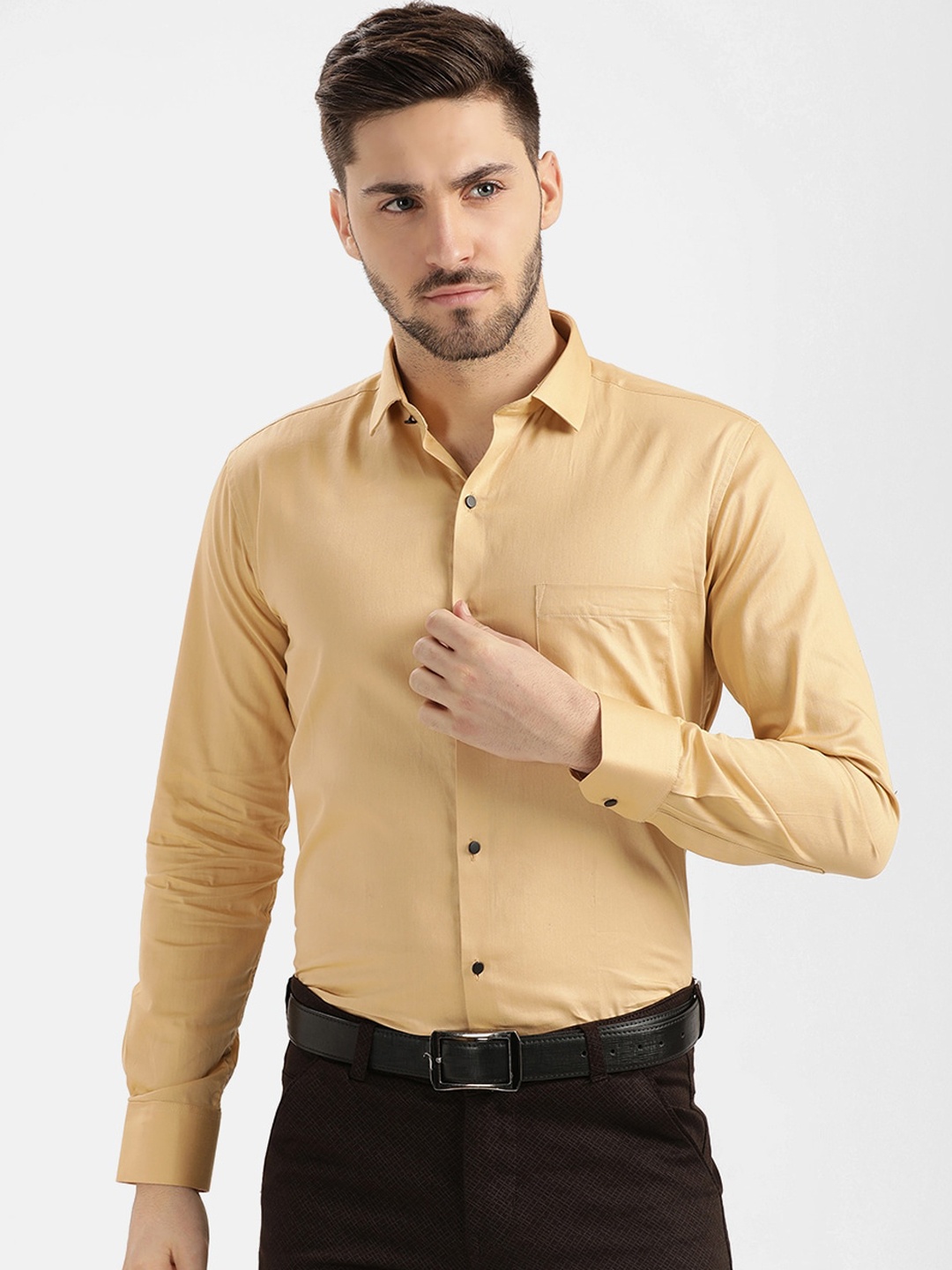 

V2 Value & Variety Men Beige Formal Shirt