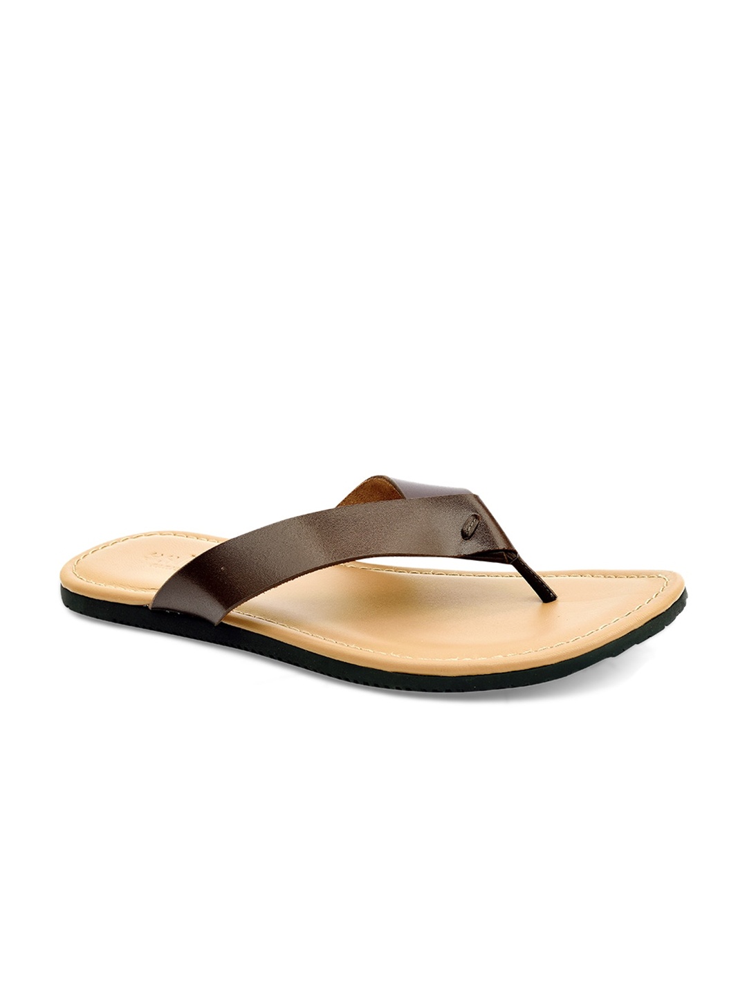 

Eske Men Tan Brown Thong Flip-Flops
