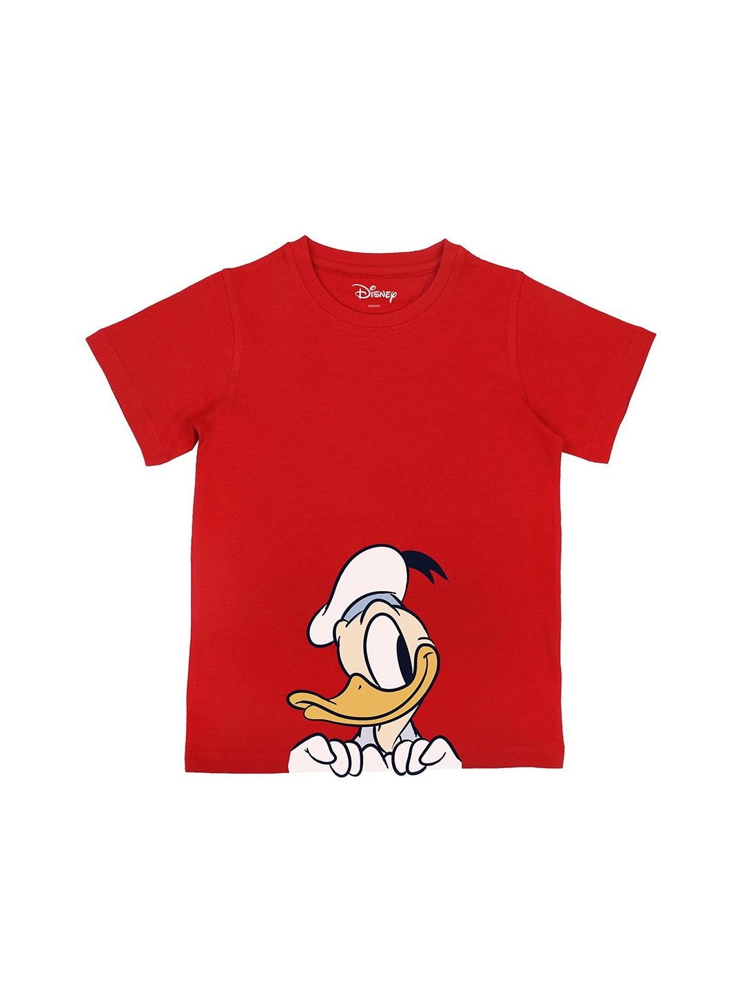 

Disney by Wear Your Mind Boys Red Printed V-Neck T-shirt