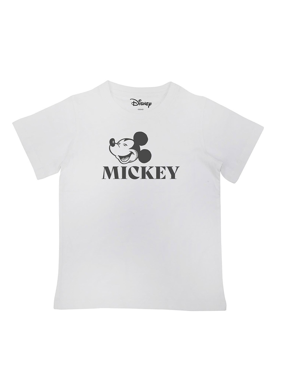 

Disney by Wear Your Mind Boys White Sports Character Printed T-shirt