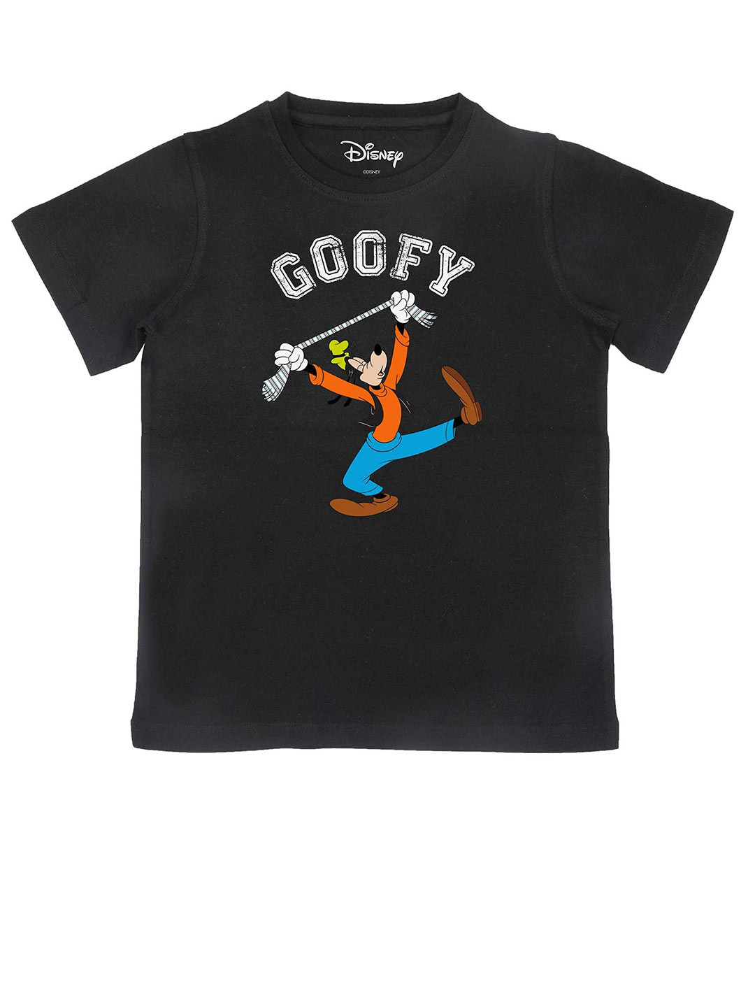 

Disney by Wear Your Mind Boys Black Printed T-shirt